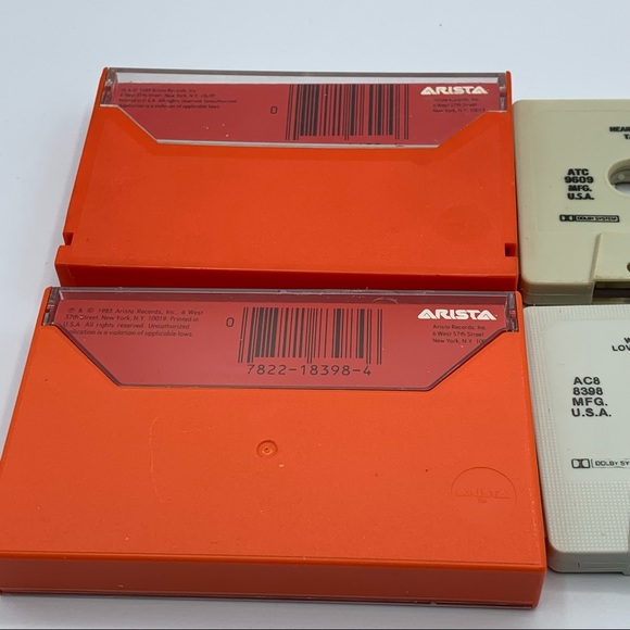 80’s Cassette Tape Lot of 6 Dionne Warwick with Cases and Artwork - Picture 8 of 11